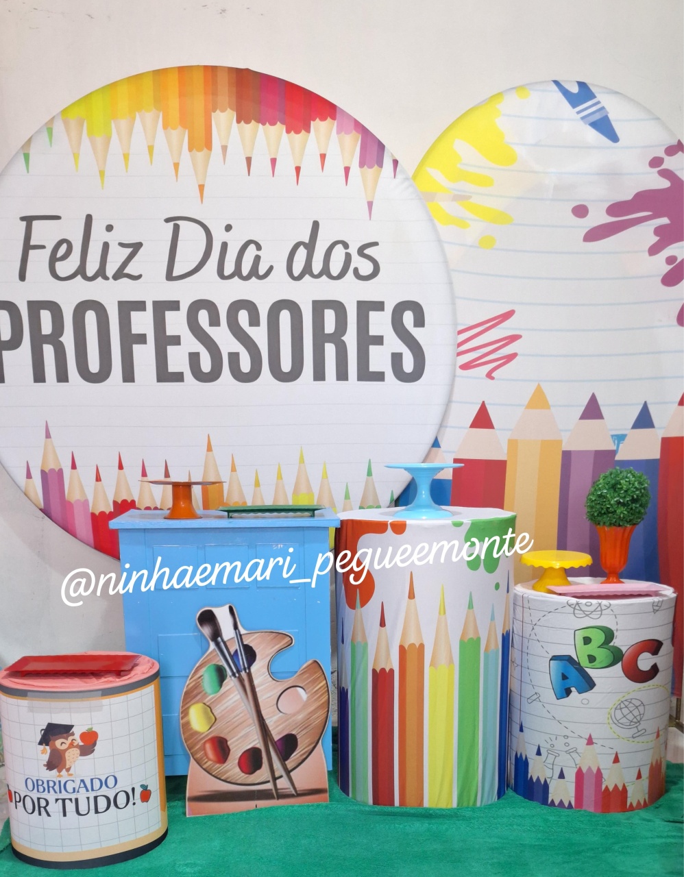 Kit Diamante Dia dos Professores 1 - N&M-pegue e monte