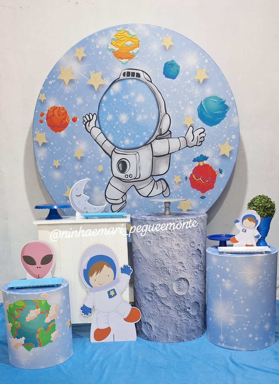 Kit Ouro Astronauta 2  - N&M-pegue e monte