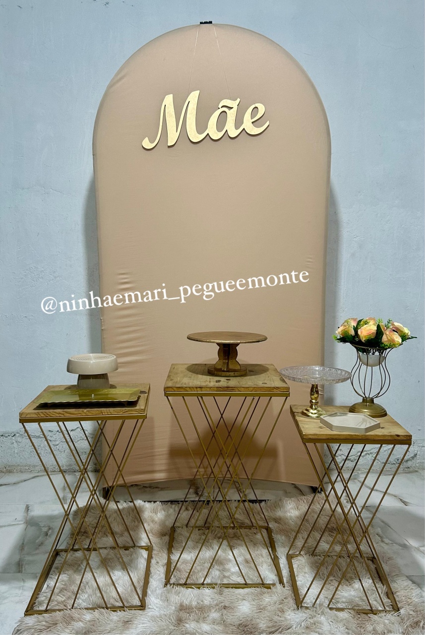 Kit Luxo Dia das Mães Bege 1 - N&M-pegue e monte