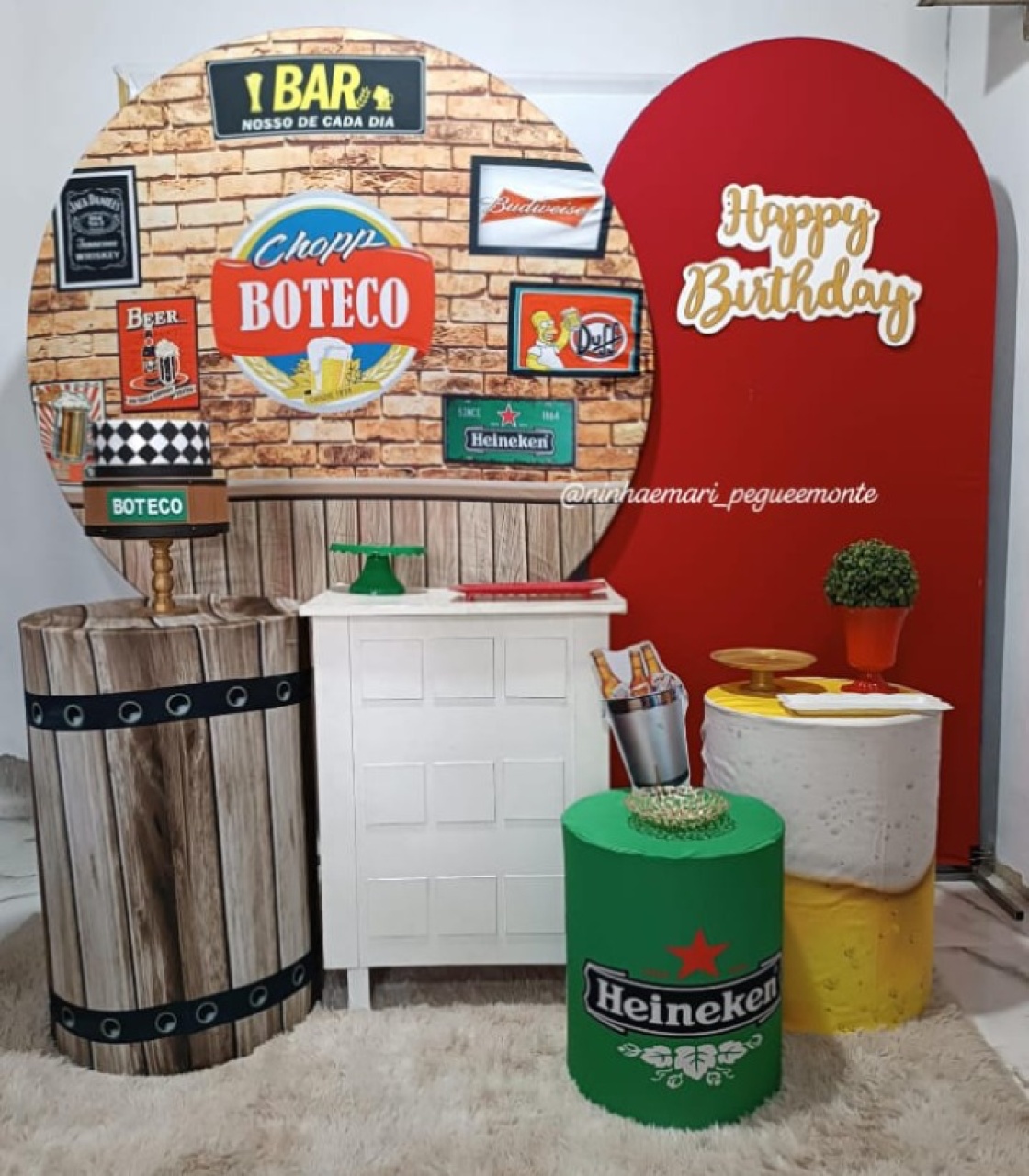 Kit Diamante Boteco 3 - N&M-pegue e monte