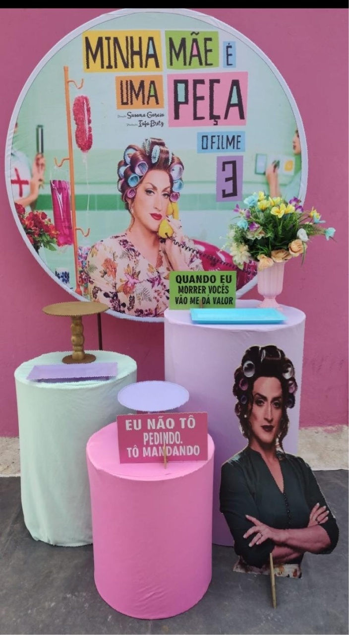 Kit Prata Minha Mãe É Uma E - N&M-pegue e monte