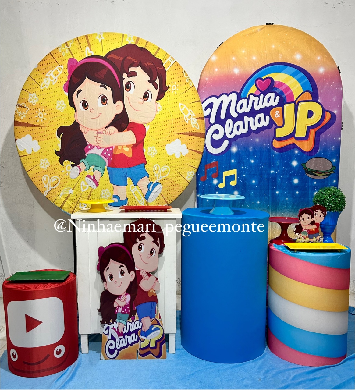 Kit Diamante Maria Clara E Jp Menino - N&M-pegue e monte