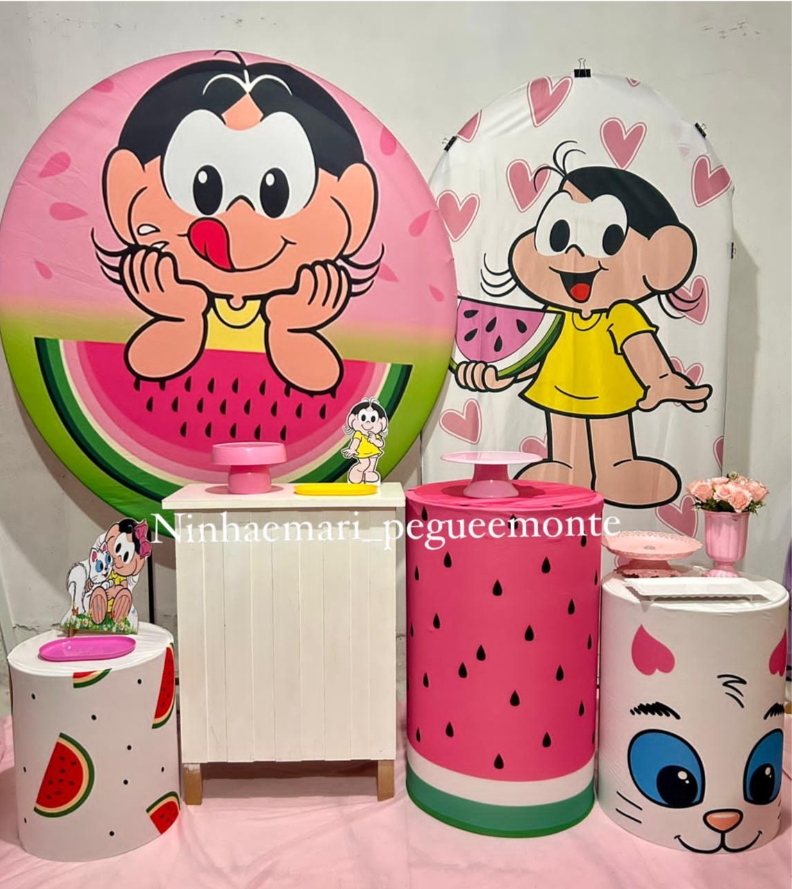 Kit Diamante Magali Rosa - N&M-pegue e monte