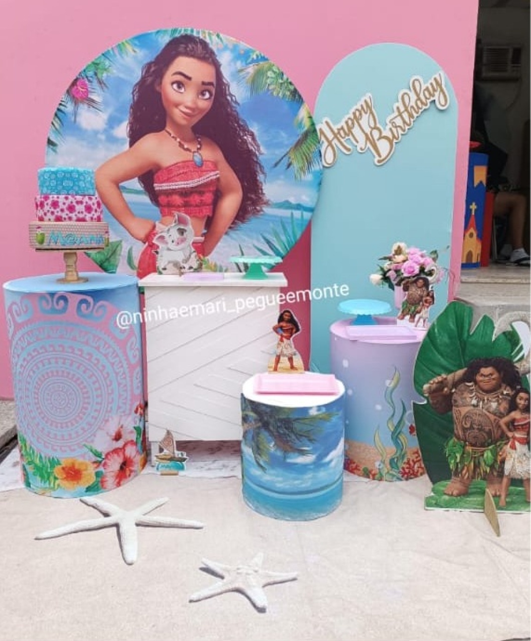 Kit Diamante Moana Adulto - N&M-pegue e monte