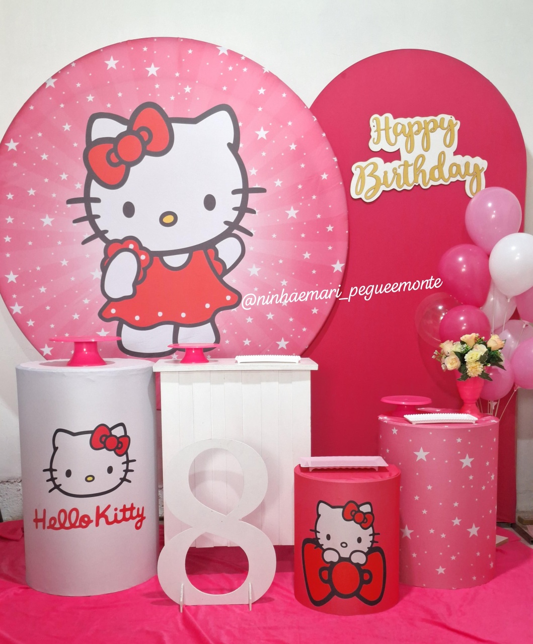 Kit Diamante Hello Kitty - N&M-pegue e monte