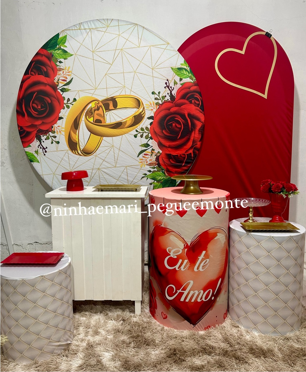 Kit Diamante Casamento 1 - N&M-pegue e monte