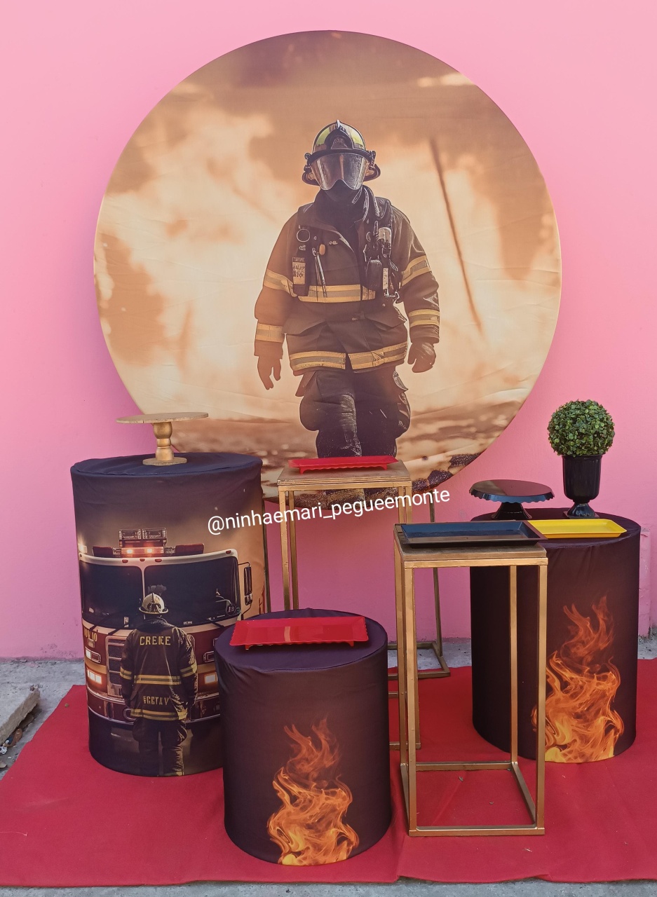 Kit Ouro Bombeiro - N&M-pegue e monte