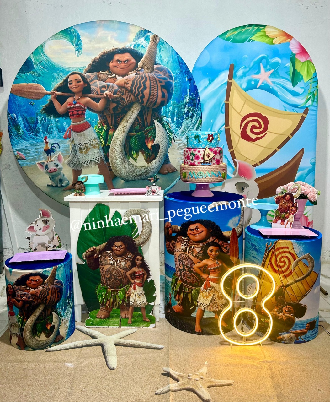 Kit Diamante Moana Adulta 3 - N&M-pegue e monte