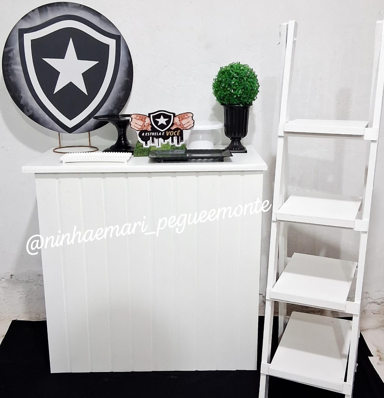 Kit Mesa Botafogo  - N&M-pegue e monte