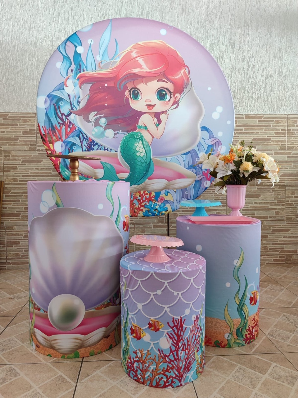 Kit Prata Sereia - N&M-pegue e monte