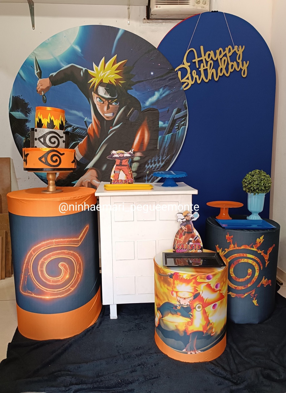 Kit Diamante Naruto - N&M-pegue e monte