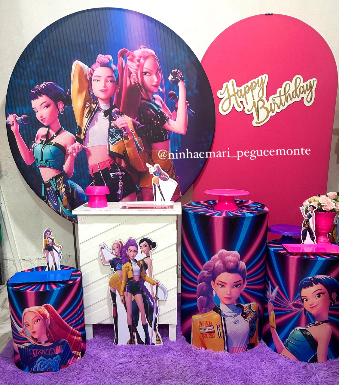 Kit Diamante Guerreiras K-Pop 1 - N&M-pegue e monte