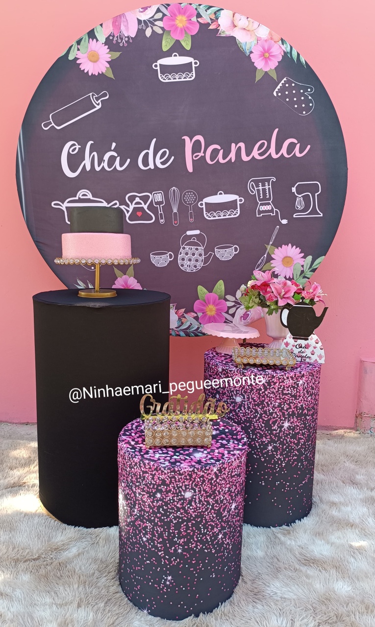 Kit Prata Chá de Panela 1 - N&M-pegue e monte