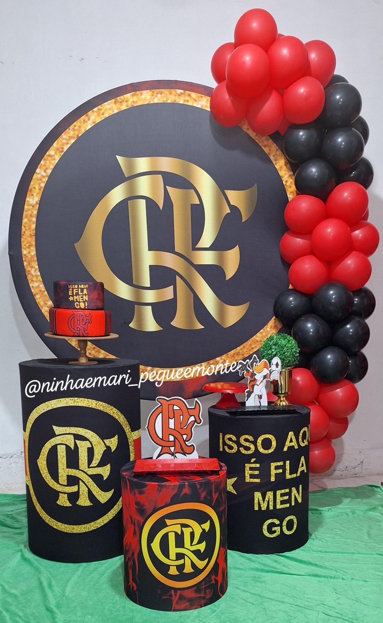 Kit Prata Flamengo 9 - N&M-pegue e monte