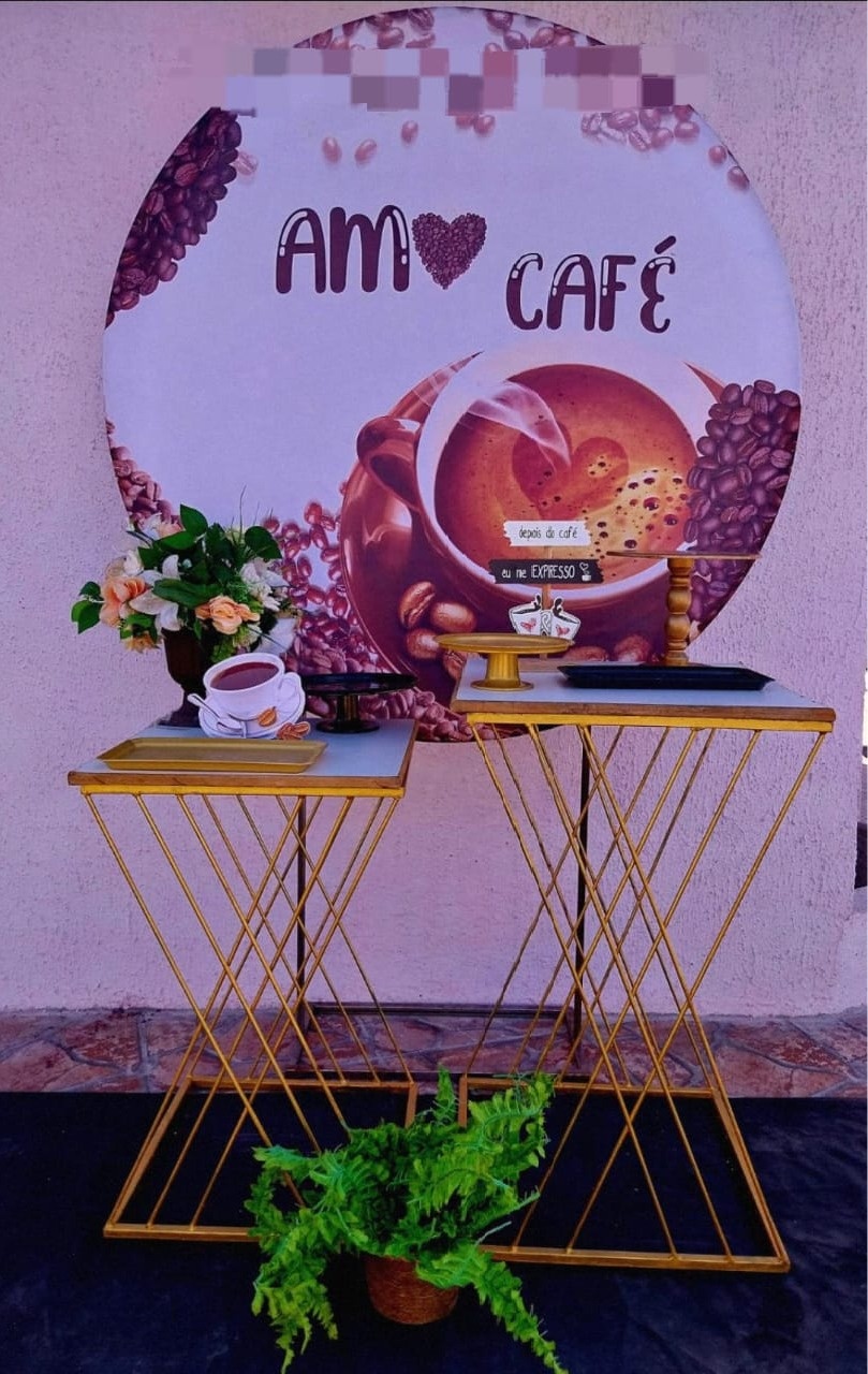 Kit Luxo Café  - N&M-pegue e monte