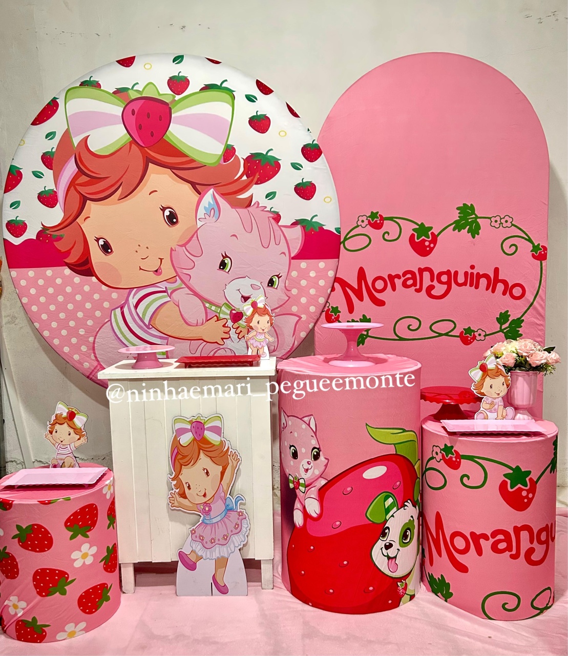 Kit Diamante Moranguinho Baby 1 - N&M-pegue e monte