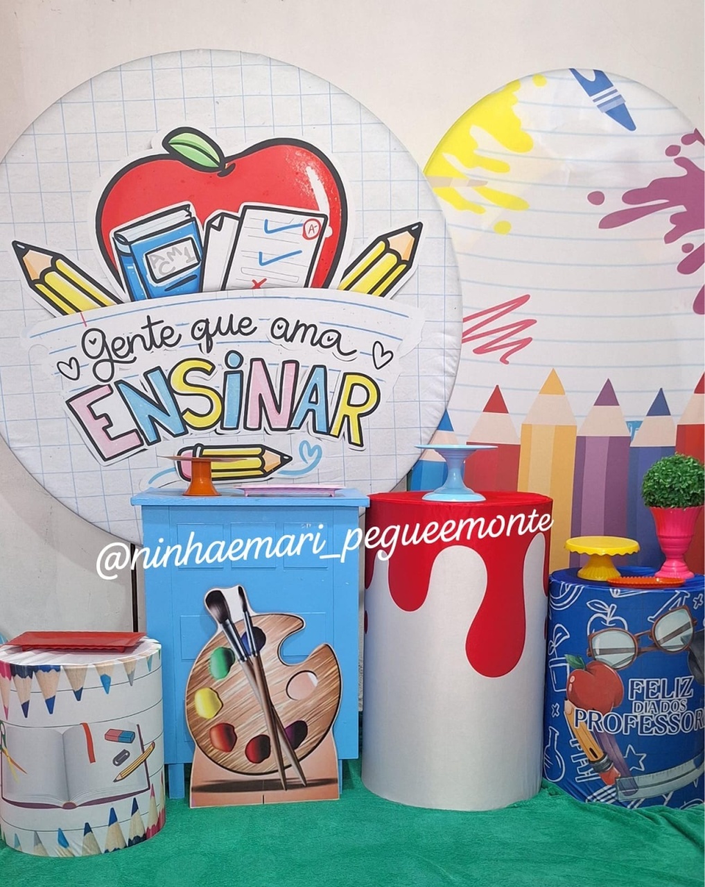 Kit Diamante Dia dos Professores 2 - N&M-pegue e monte