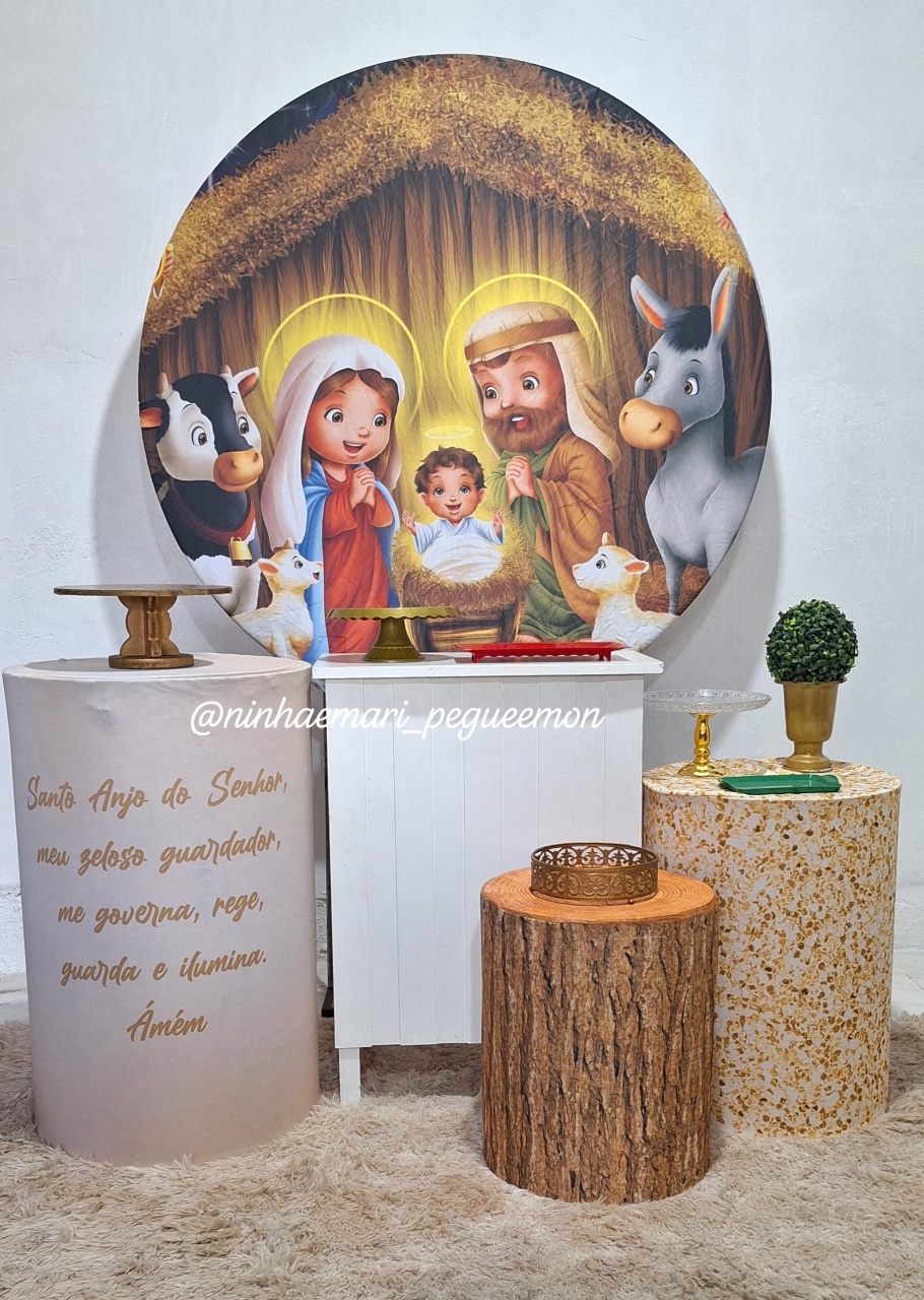 Kit Ouro Natal 4 Jesus  - N&M-pegue e monte