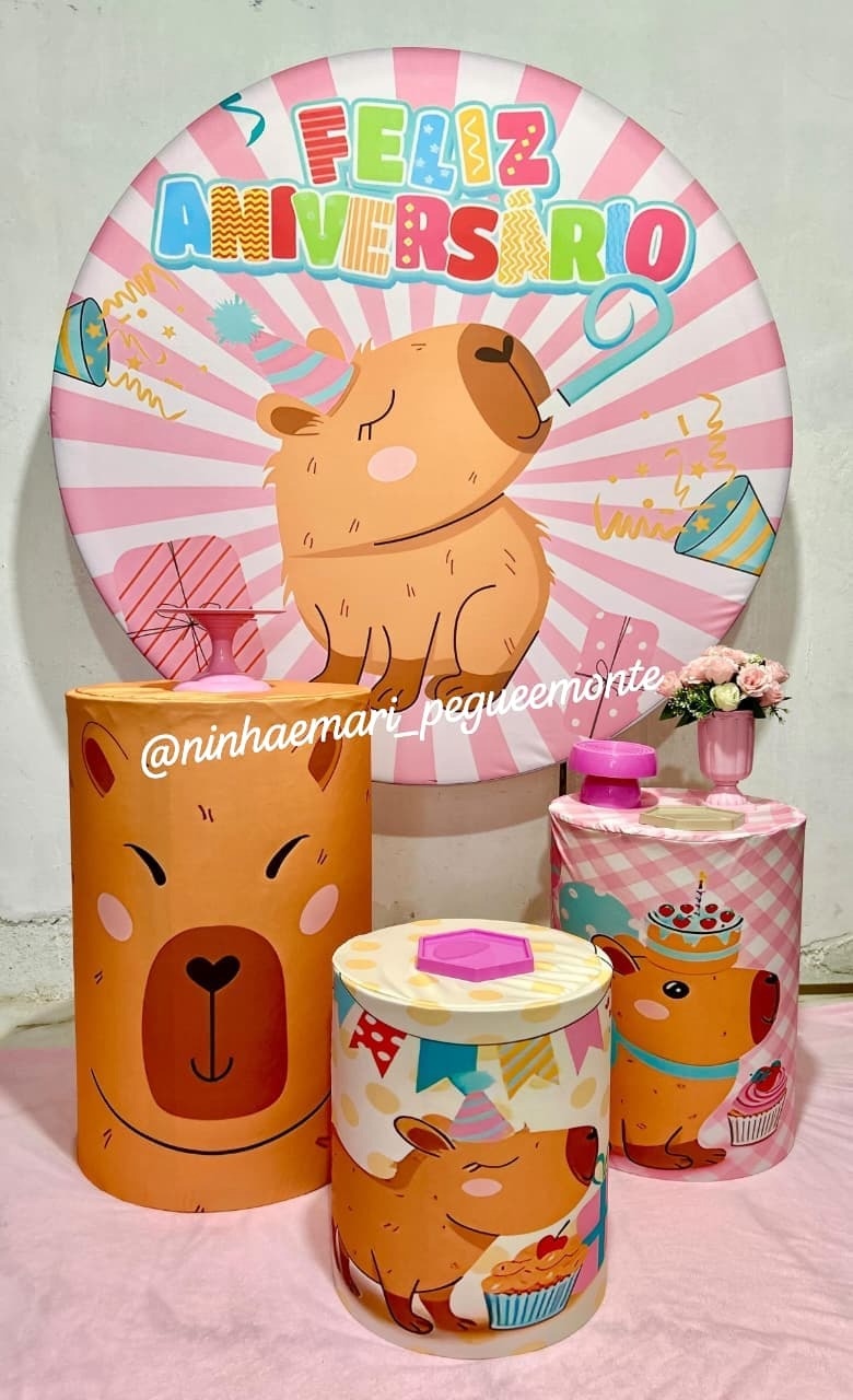 Kit Prata Capivara 1 - N&M-pegue e monte