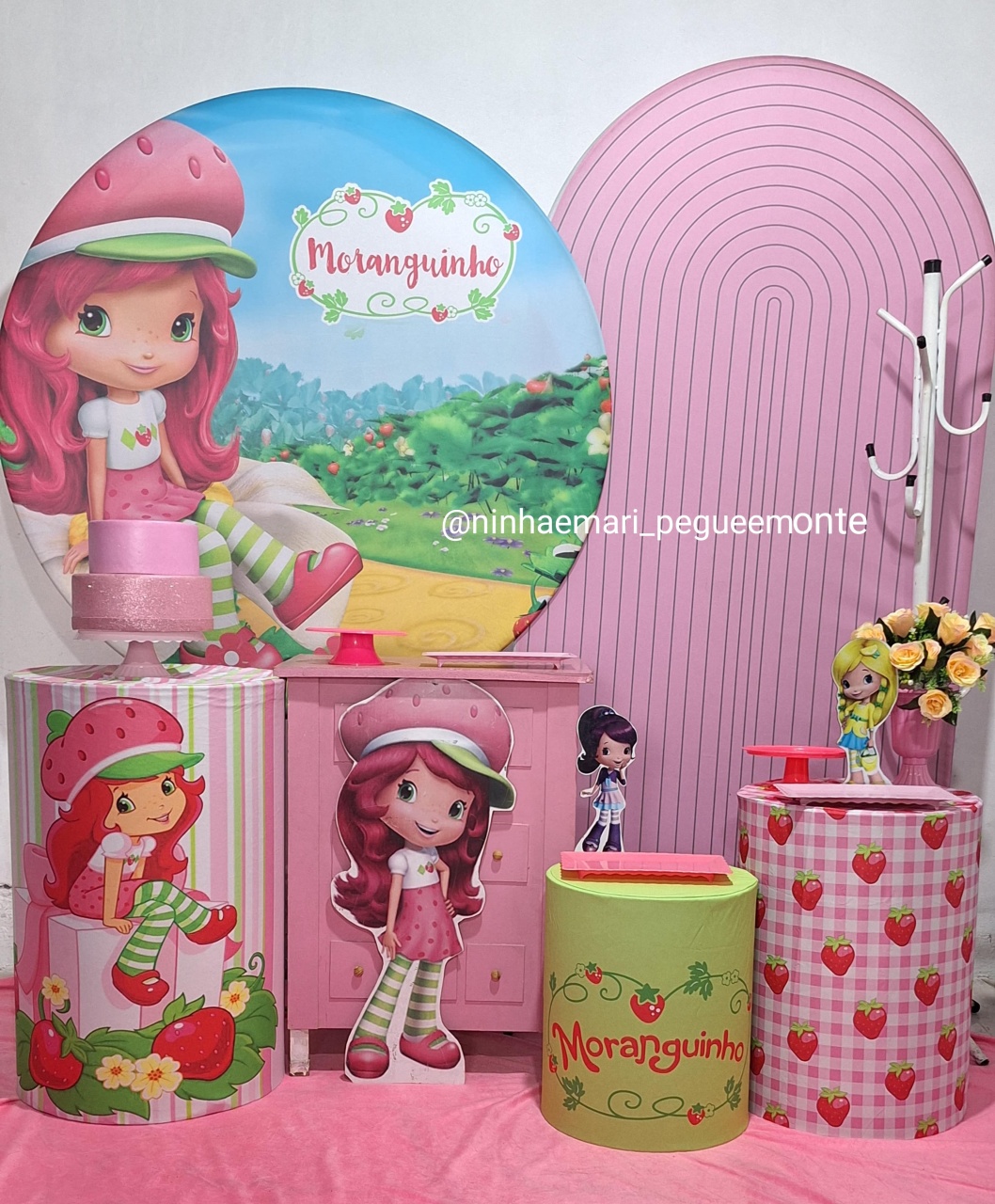 Kit Diamante Moranguinho - N&M-pegue e monte