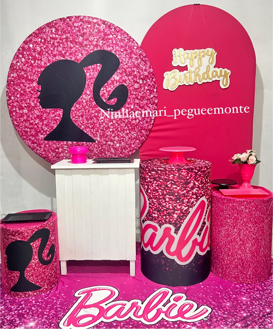 Kit Ouro Barbie Simbolo (Cópia 1) - N&M-pegue e monte