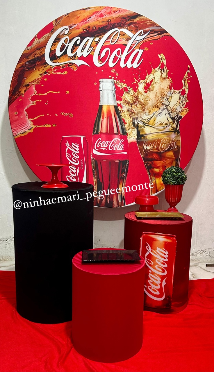 Kit Prata Coca Cola - N&M-pegue e monte