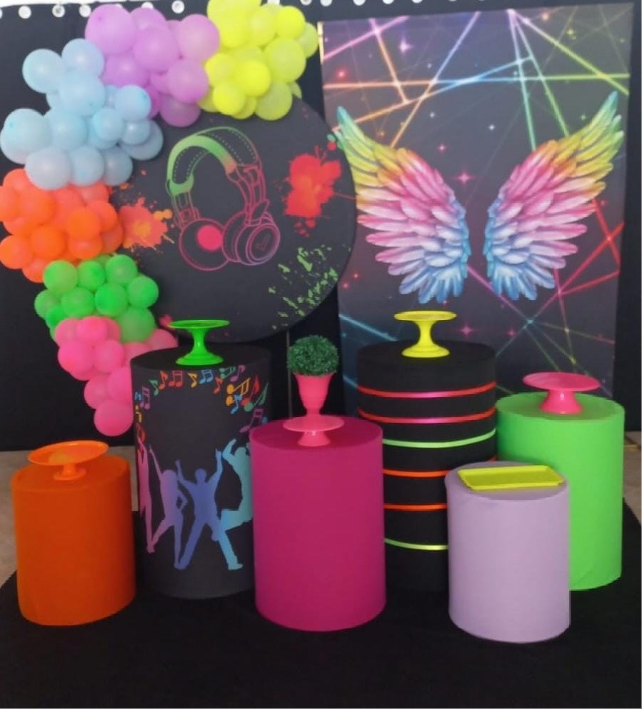 Decoração Neon 2 - N&M-pegue e monte