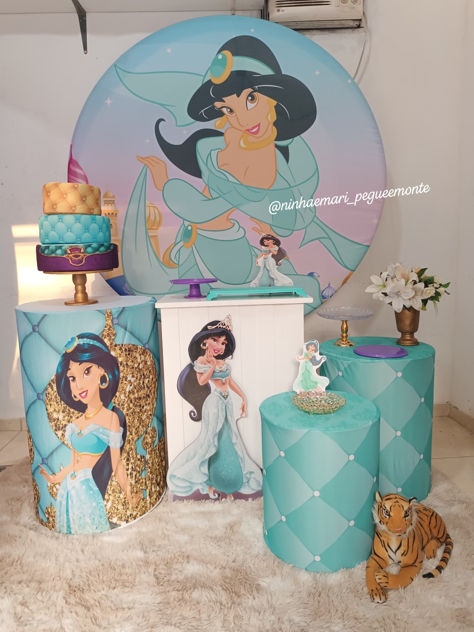 Kit Ouro Jasmine - N&M-pegue e monte