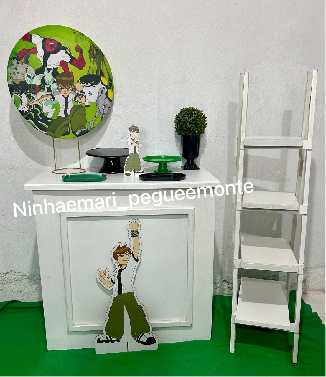 Kit Mesa Ben 10 - N&M-pegue e monte