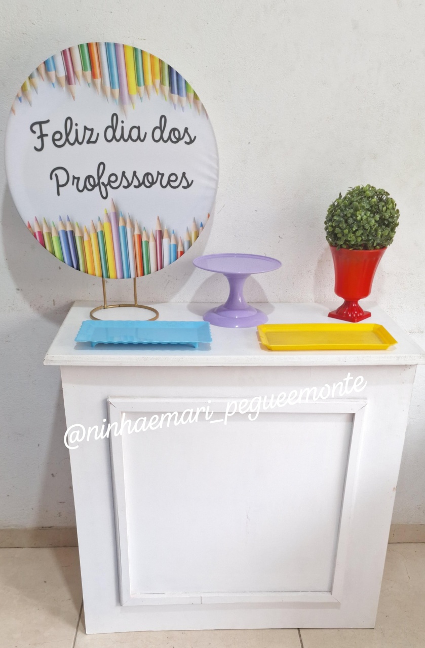 Kit Mesa Dia dos Professores 6 - N&M-pegue e monte