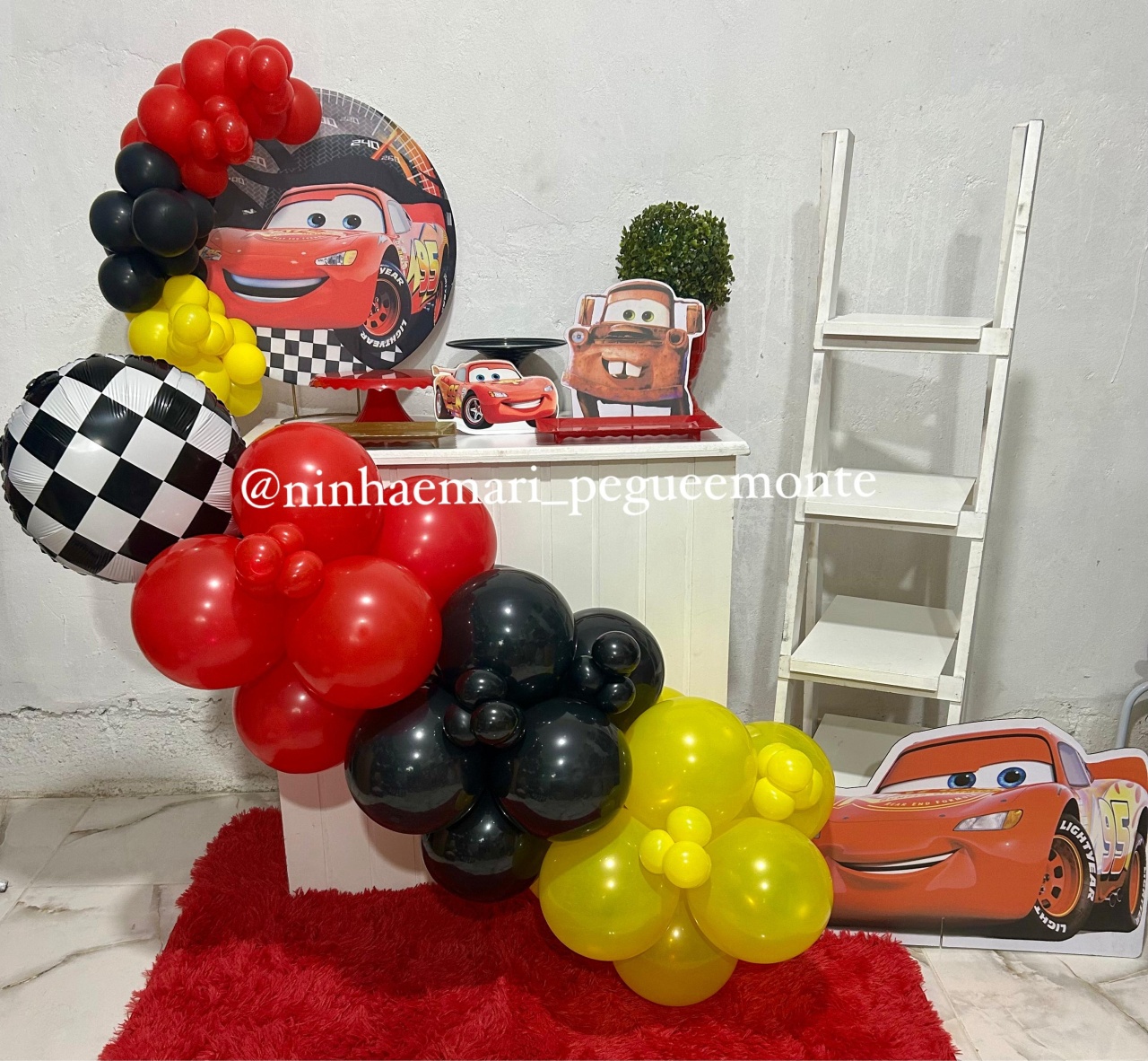 Kit Mesa Carros Relâmpago Mc - N&M-pegue e monte