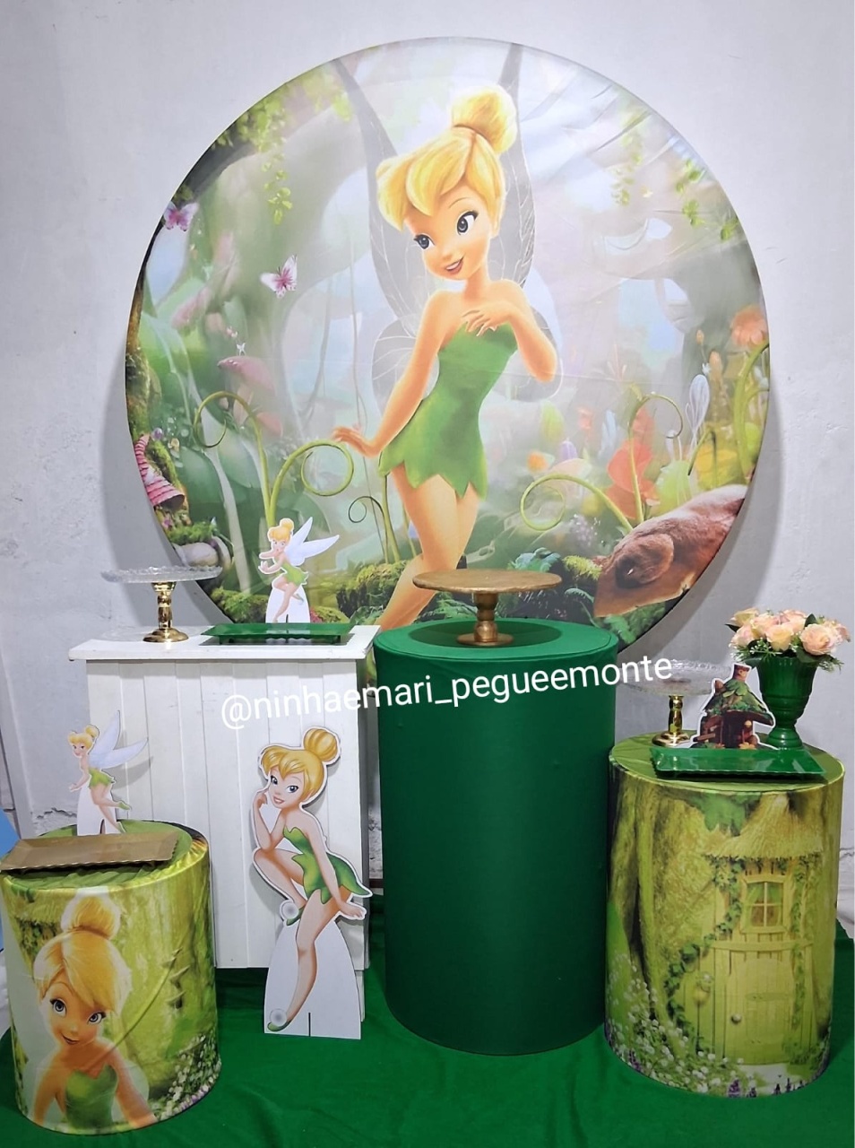 Kit Ouro Tinkbell 3  - N&M-pegue e monte