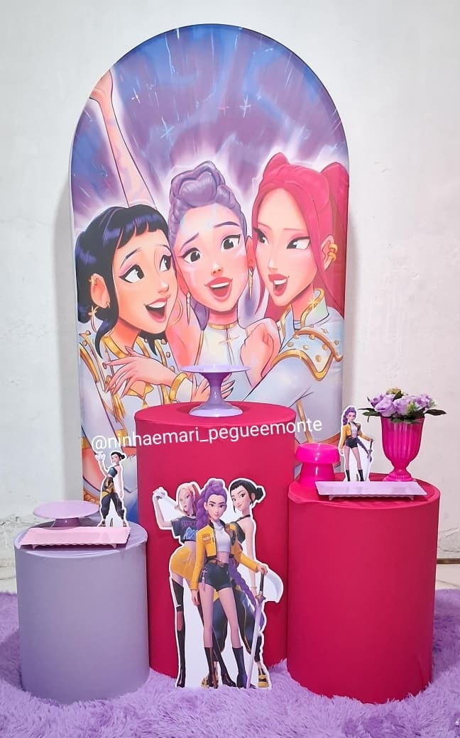 Kit Luxo Guerreiras K-Pop 2 - N&M-pegue e monte