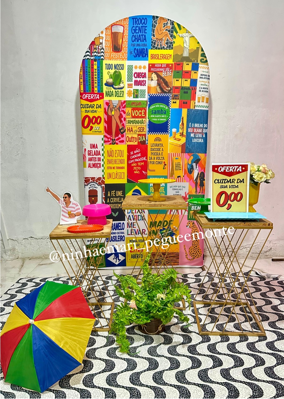 Kit Luxo Brasilidades - N&M-pegue e monte