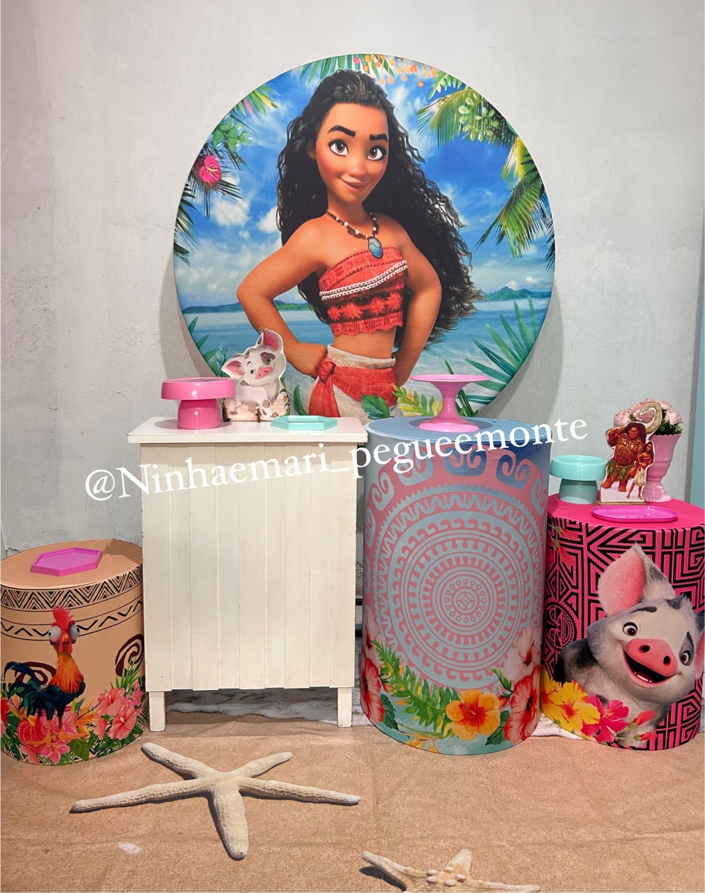 Kit Ouro Moana Adulto - N&M-pegue e monte