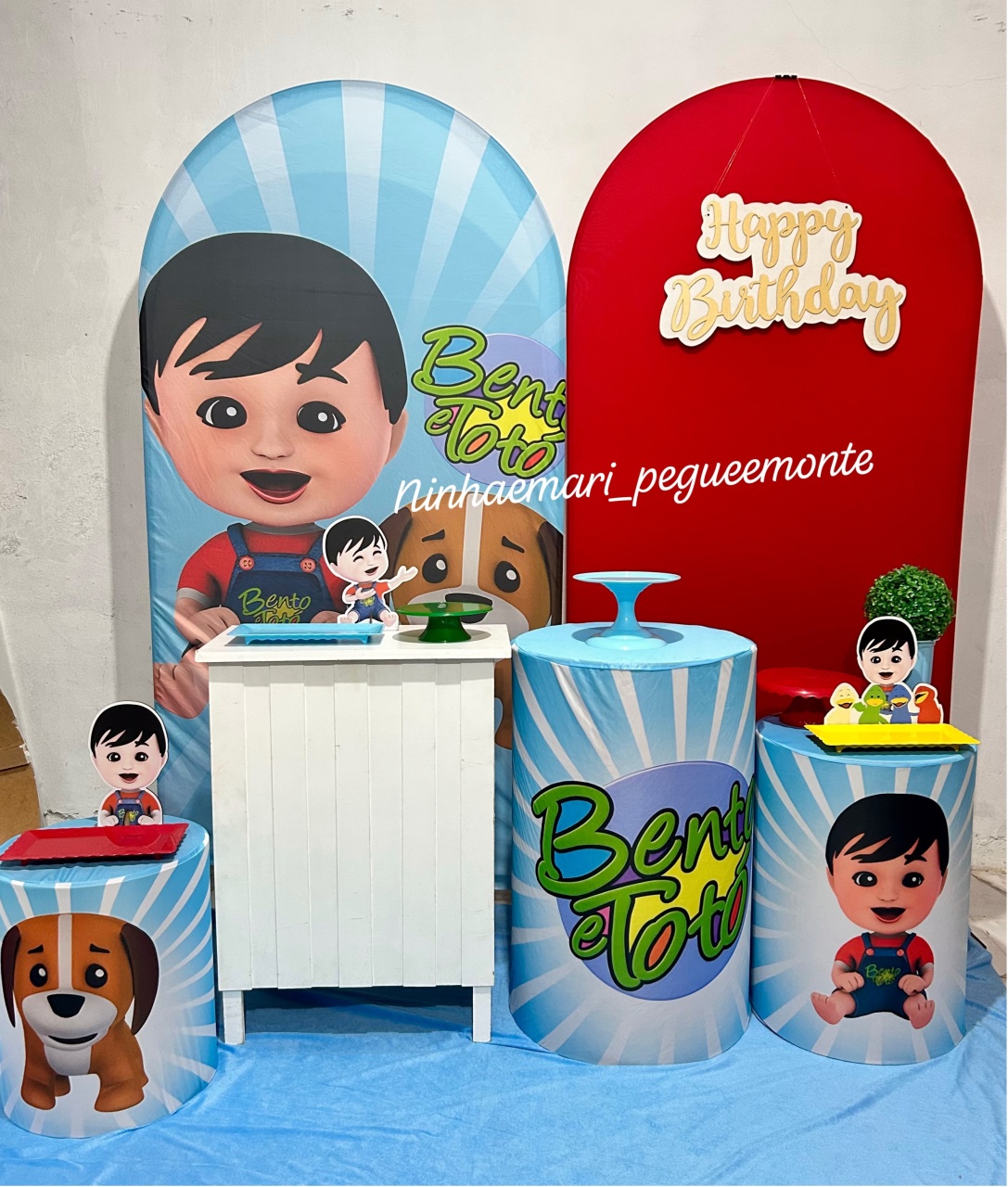 Kit Composição Bento E Totó 1 - N&M-pegue e monte
