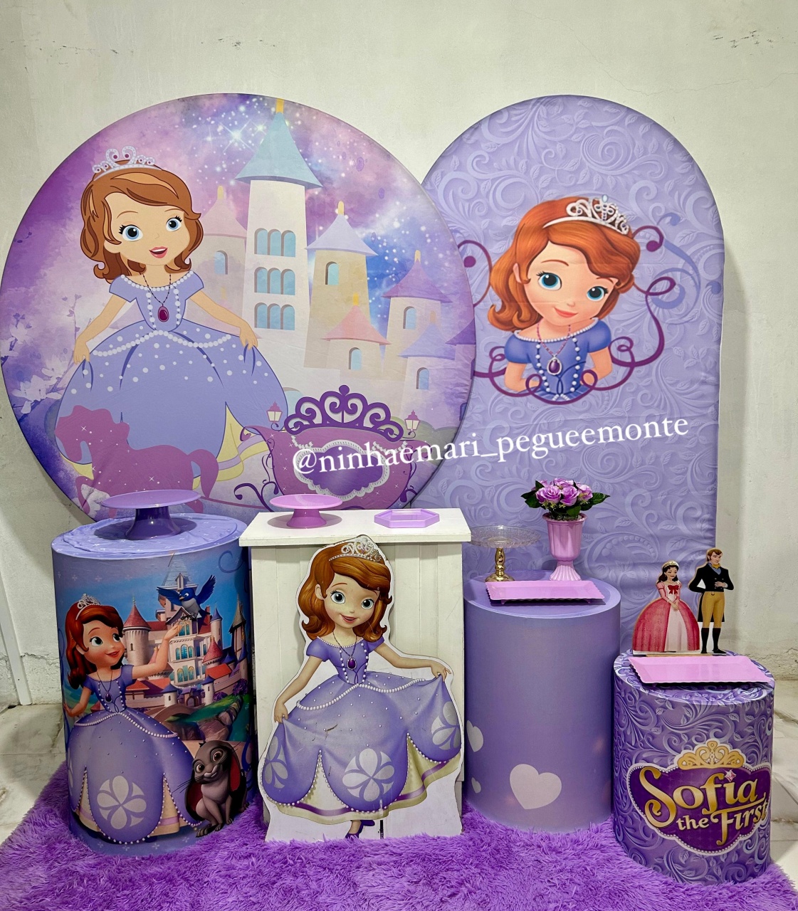 Kit Diamante Princesa Sofia 1 - N&M-pegue e monte