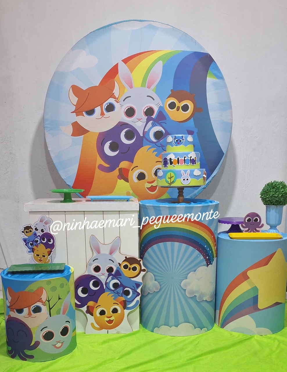 Kit Ouro Bolofofos 1 - N&M-pegue e monte