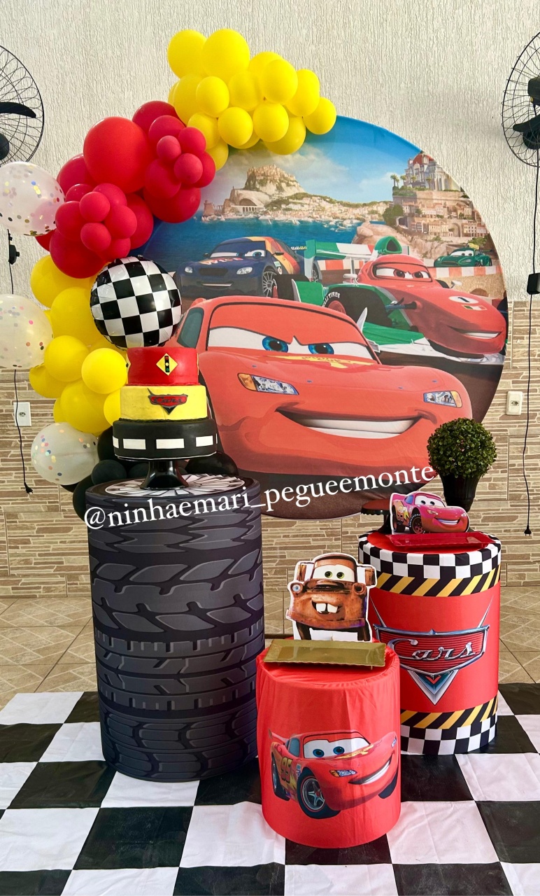 Kit Prata Carros Relâmpago Mc - N&M-pegue e monte