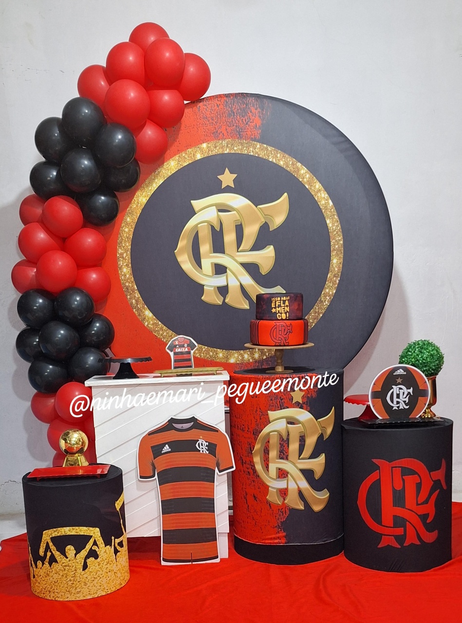 Kit Ouro Flamengo 8  - N&M-pegue e monte