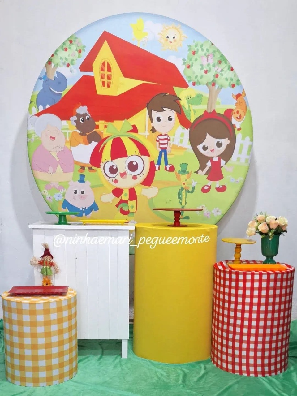 Kit Ouro Sitio Do Pica Pau Amarelo - N&M-pegue e monte