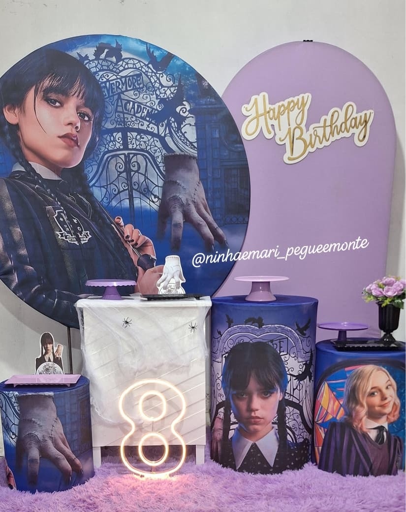 Kit Diamante Wandinha 3 - N&M-pegue e monte