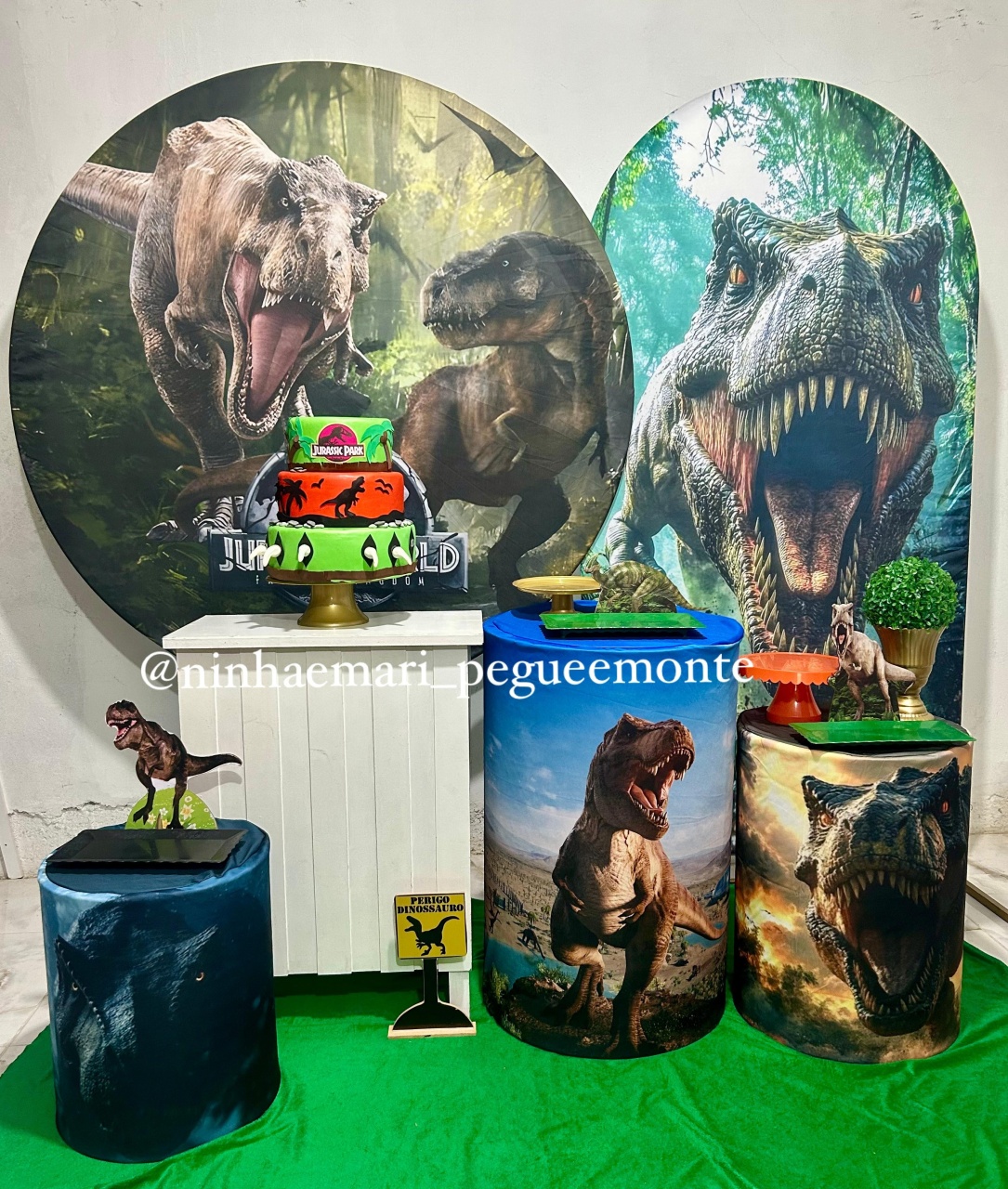 Kit Diamante Dinossauro 3 - N&M-pegue e monte