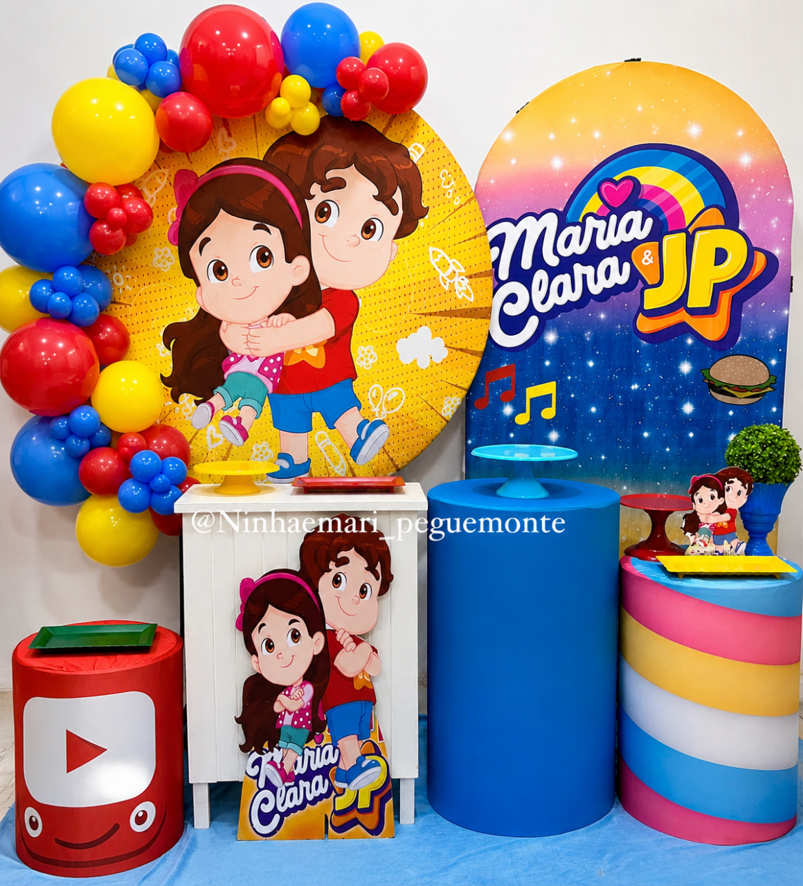 Decoração Maria Clara Jp Menino - N&M-pegue e monte