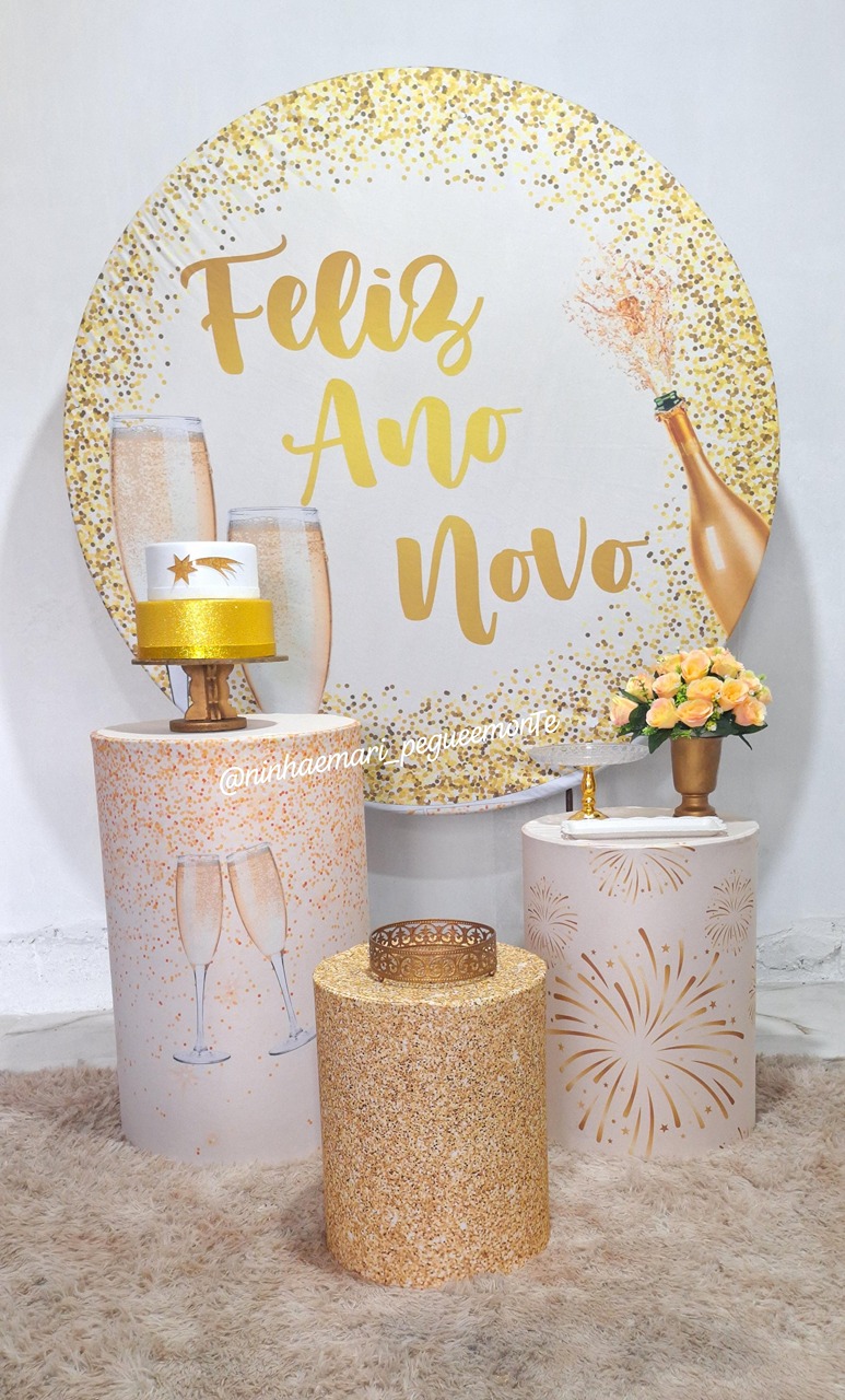 Kit Prata Ano Novo - N&M-pegue e monte