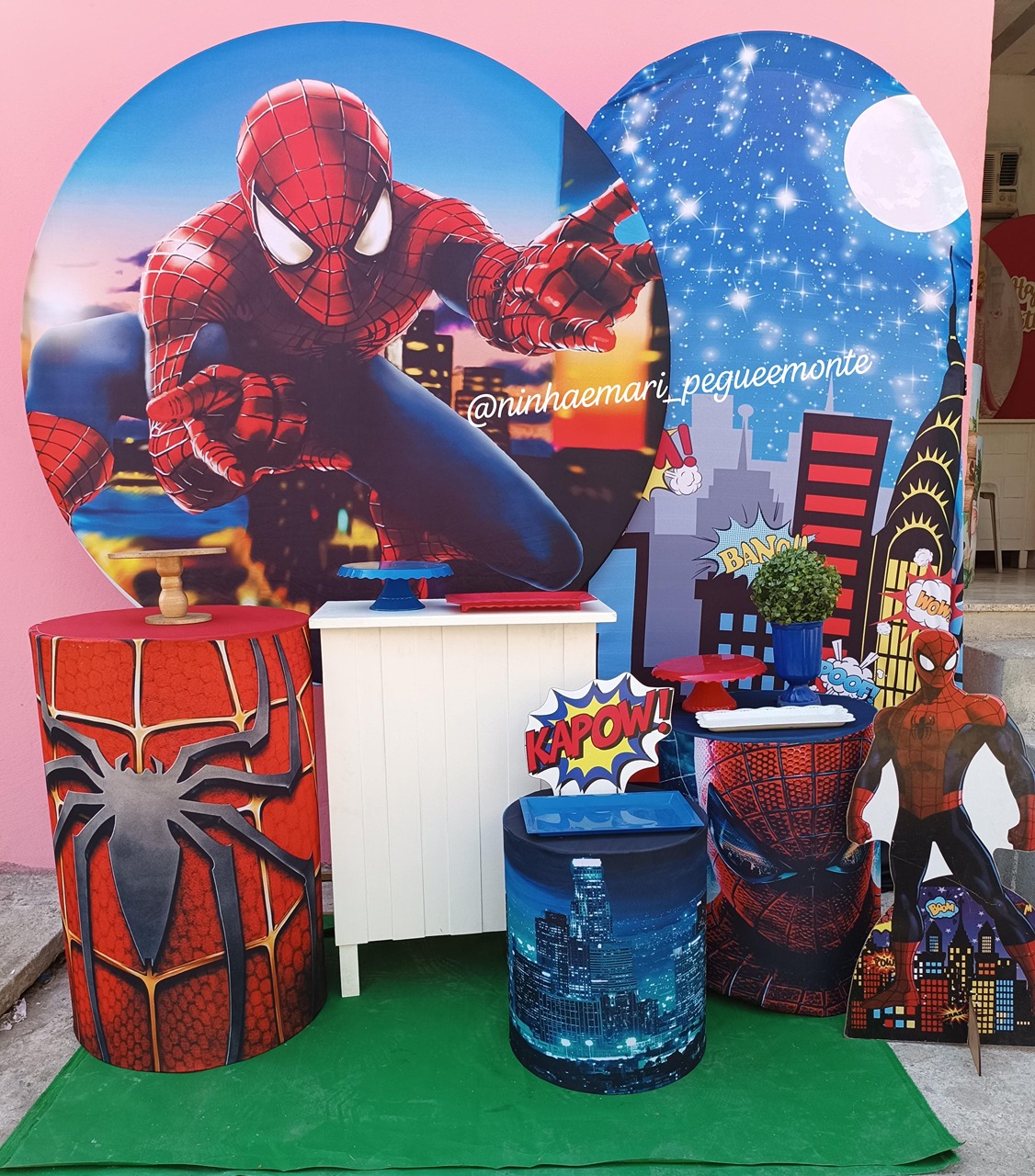Homem Aranha Kit Diamante - N&M-pegue e monte