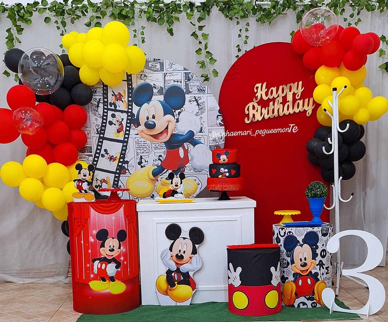 Kit Diamante Mickey  - N&M-pegue e monte