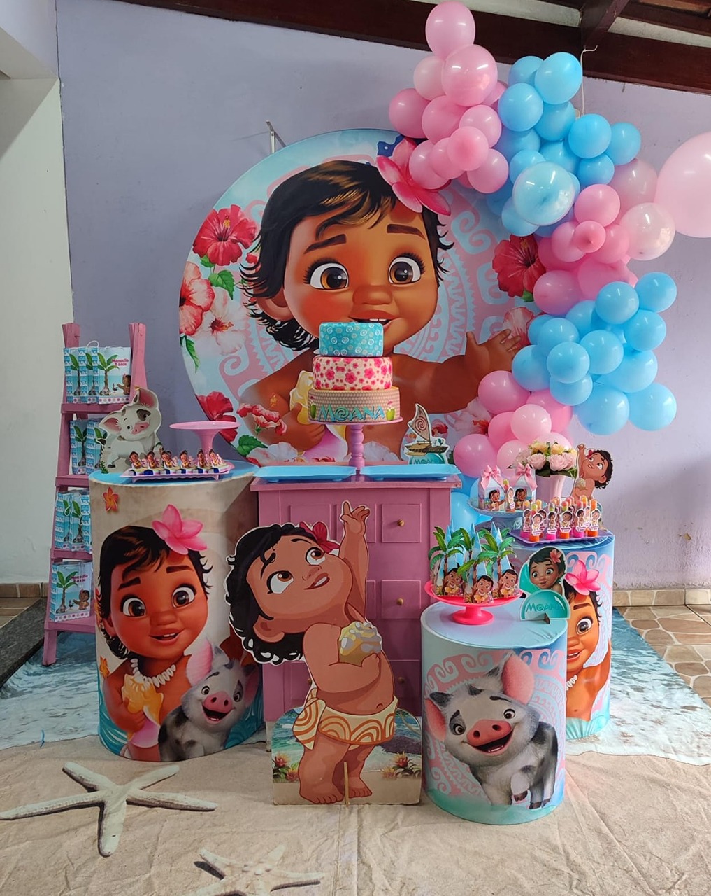 Kit Ouro Moana Baby - N&M-pegue e monte