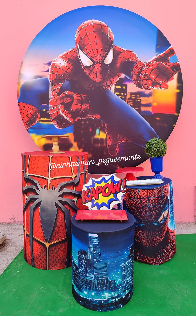 Homem Aranha Kit Prata - N&M-pegue e monte