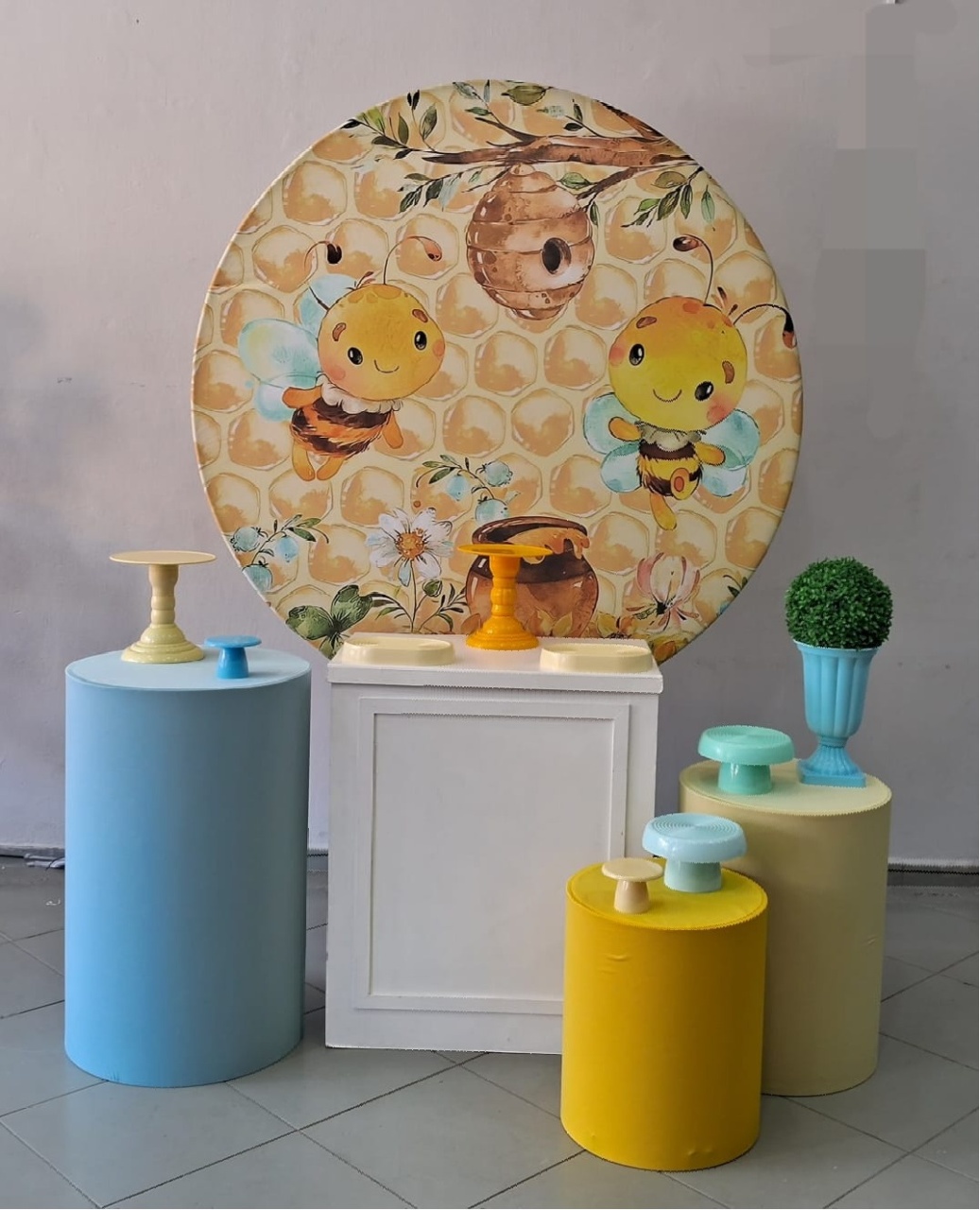 Kit Prata Abelinha - Lili decorações pegue emonte